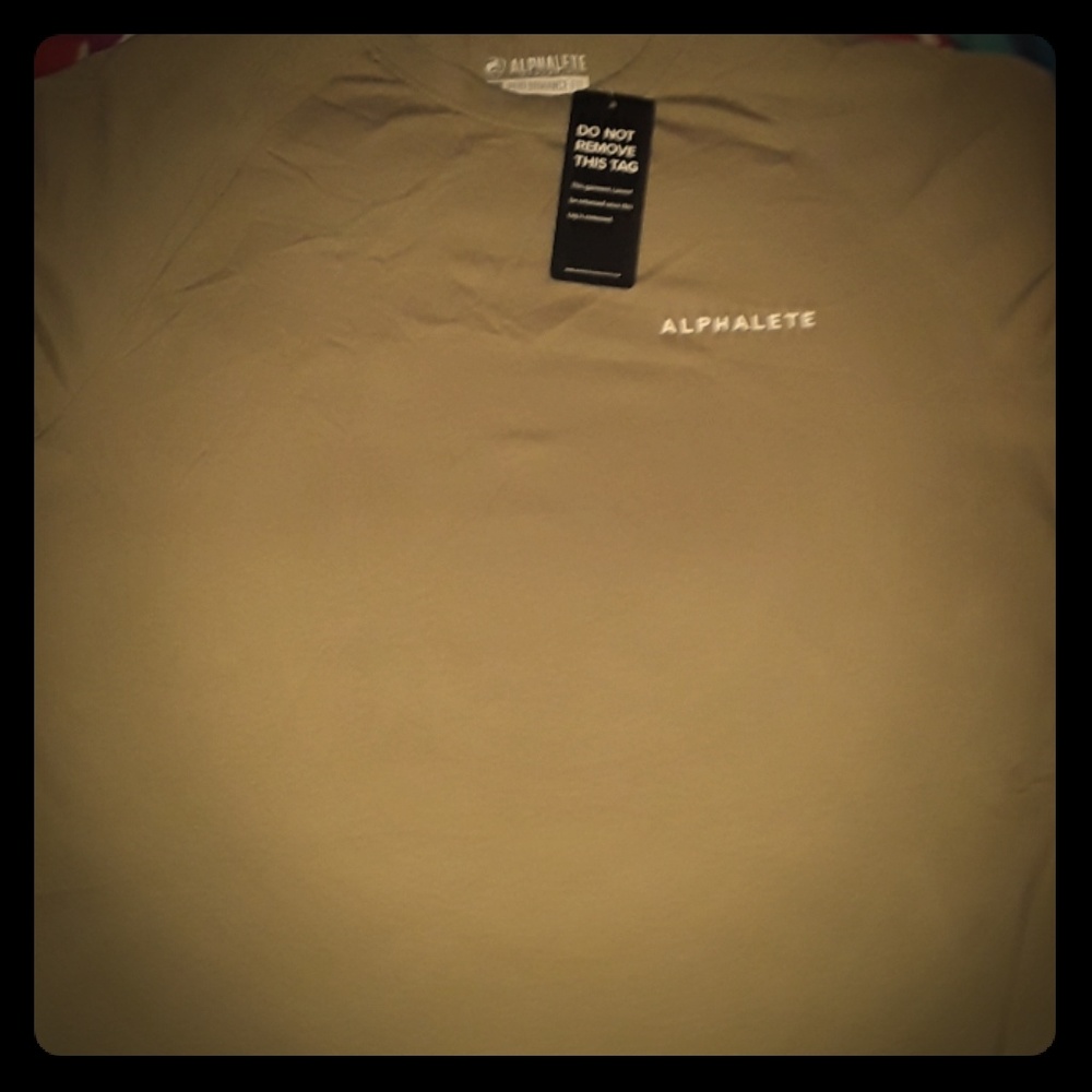 2 mens Alphalete  shirts